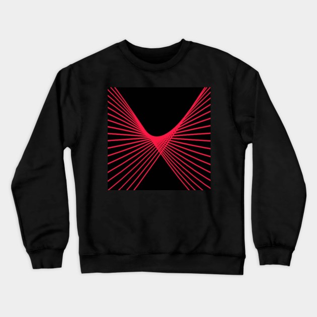 red lines Crewneck Sweatshirt by PREMIUMSHOP